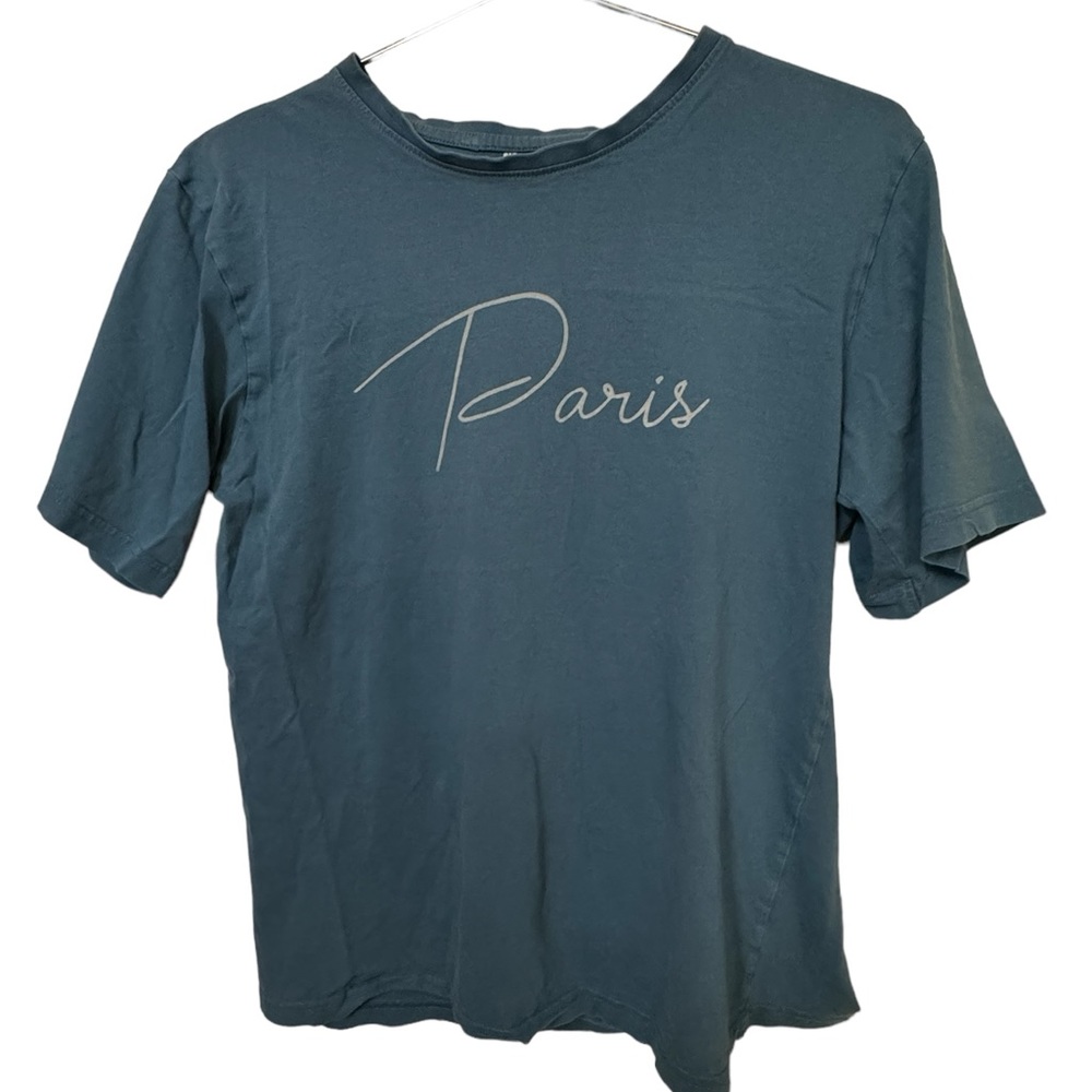 PARIS Dillinger The Minimalist Blue High End Women’s M T-Shirt
